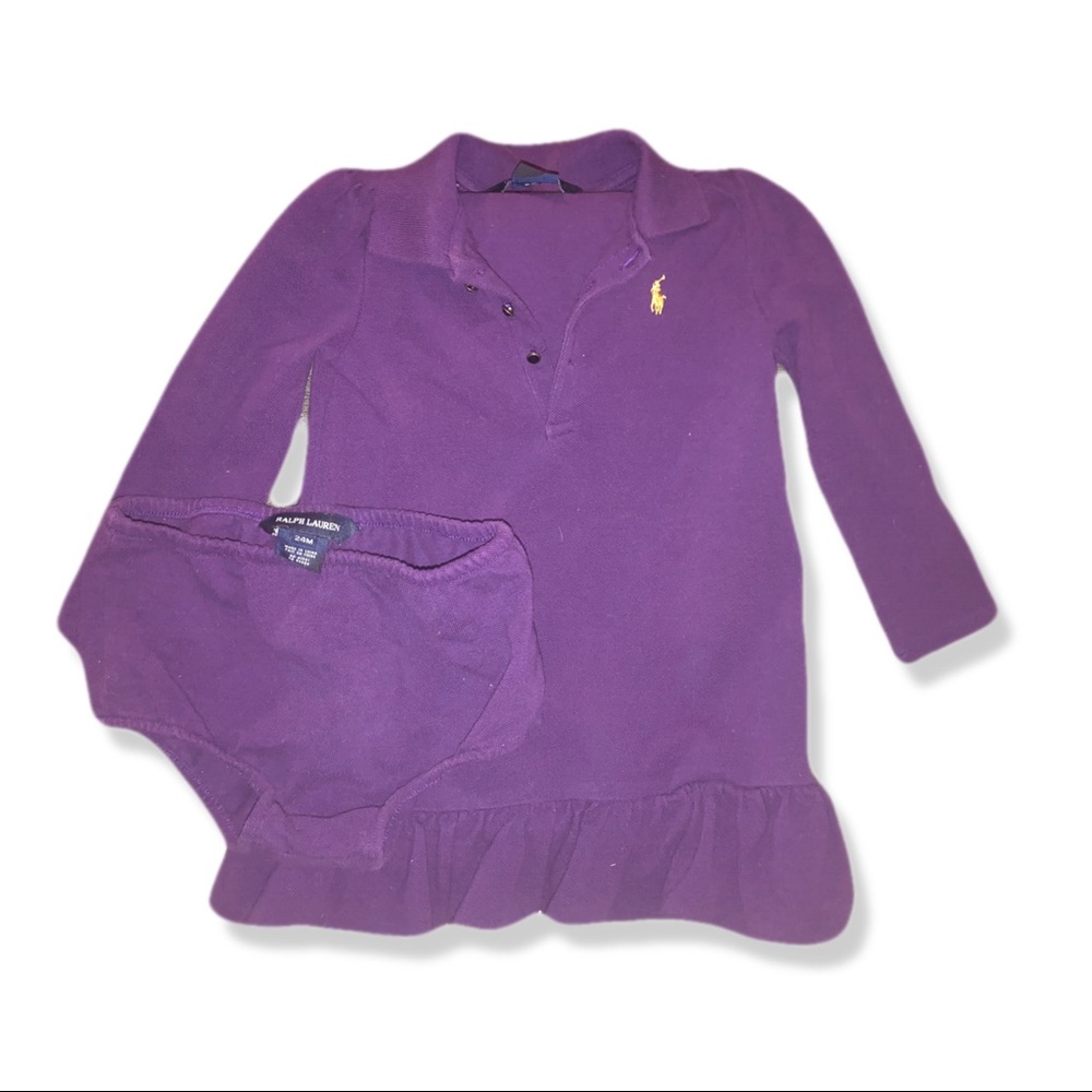 Purple Ralph Lauren Polo Dress